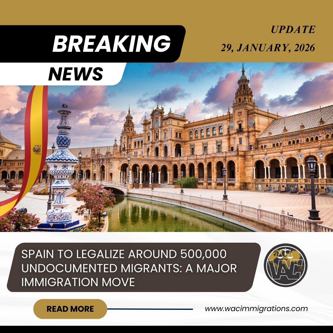 Spain to Legalize Around 500,000 Undocumented Migrants: A Major Immigration Move