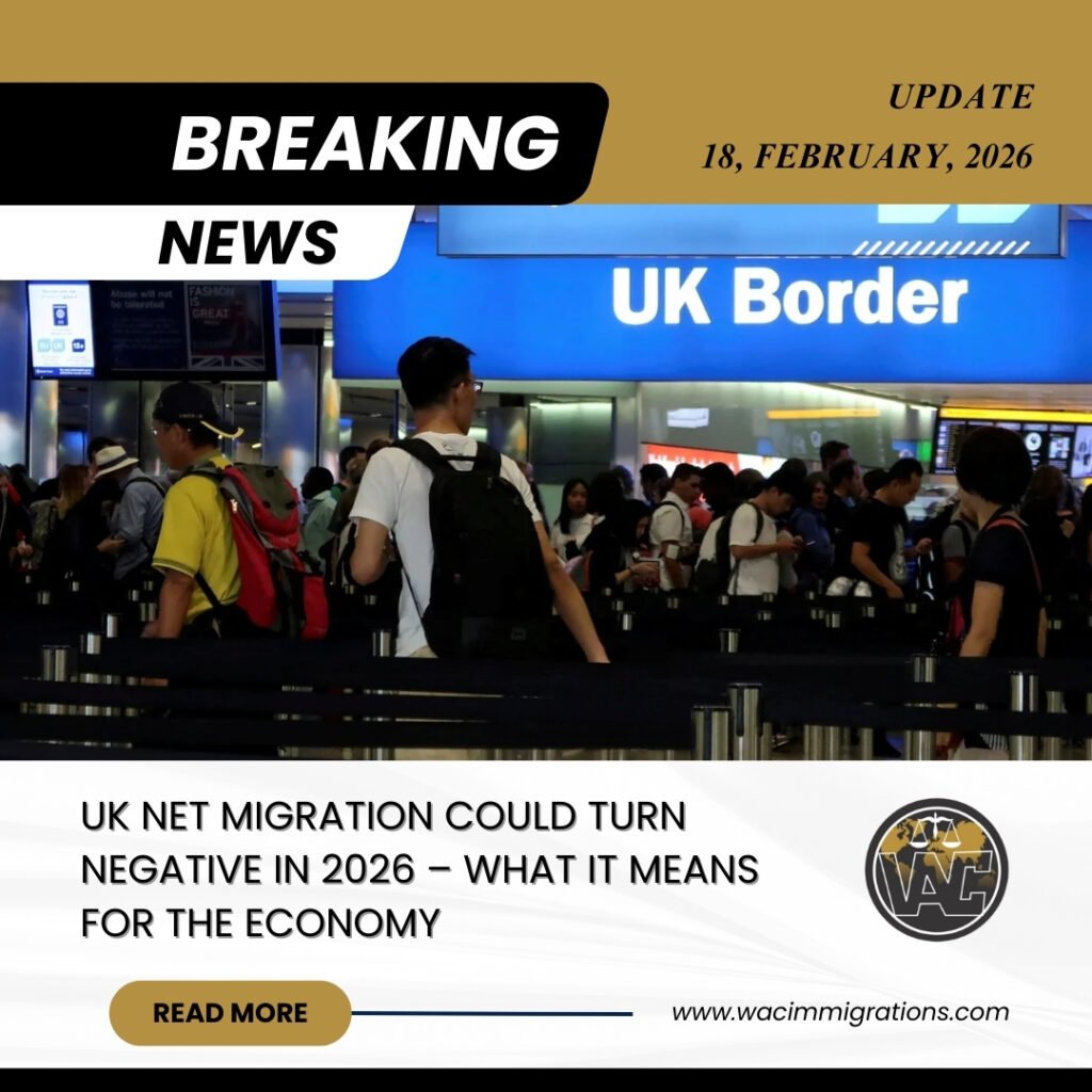 UK Net Migration Could Turn Negative in 2026 – What It Means for the Economy